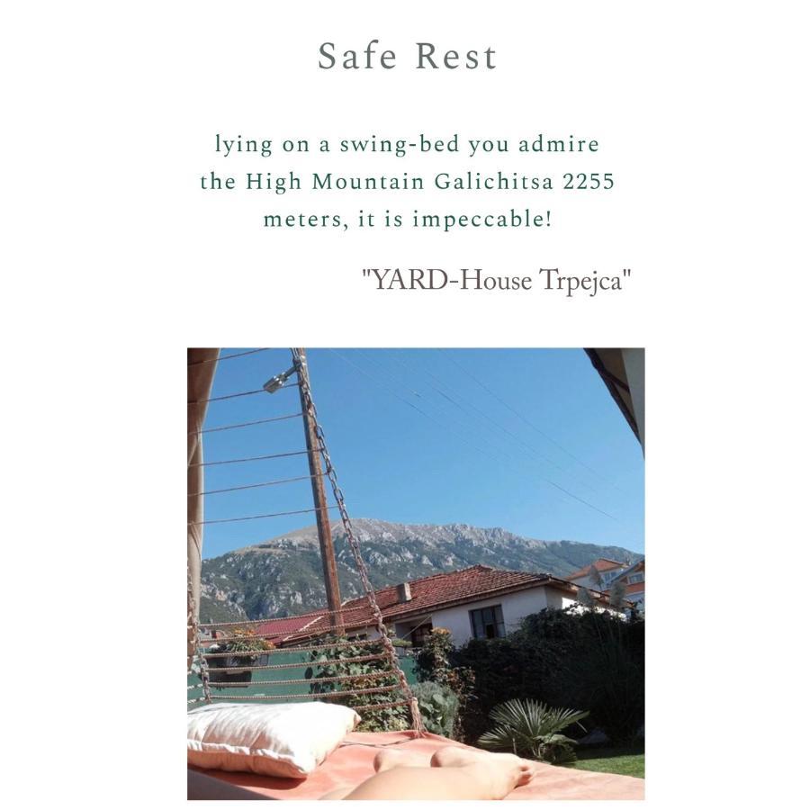 Hotel Yard House Trpejca à Ohrid Extérieur photo